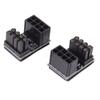 NFHK ATX 8Pin Female to 8pin Male 180 Degree Angled Power Adapter for Desktops Graphics Card view 1