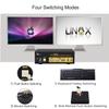 CKLau 2x2 USB 3.0 HDMI KVM Switch 2 Monitors 2 Computers with Cables Support 8K@60Hz, 4K@144Hz, Emulation EDID, Hotkey Switching, Digital Display view 4