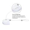 MECCANIXITY Retractable Security Cable Lock,Remote Control Security Lock,Remote Control Anti-Lost Rope with Double-Sided Adhesive for TV,DVD,Hardware Cable Lock 1Set White 35.43" Length view 4