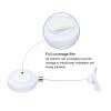 MECCANIXITY Retractable Security Cable Lock,Remote Control Arc Terminal Lock,Remote Control Anti-Lost Rope with Double-Sided Adhesive for TV,DVD,Hardware Cable Lock 2Set White 35.43" Length view 4