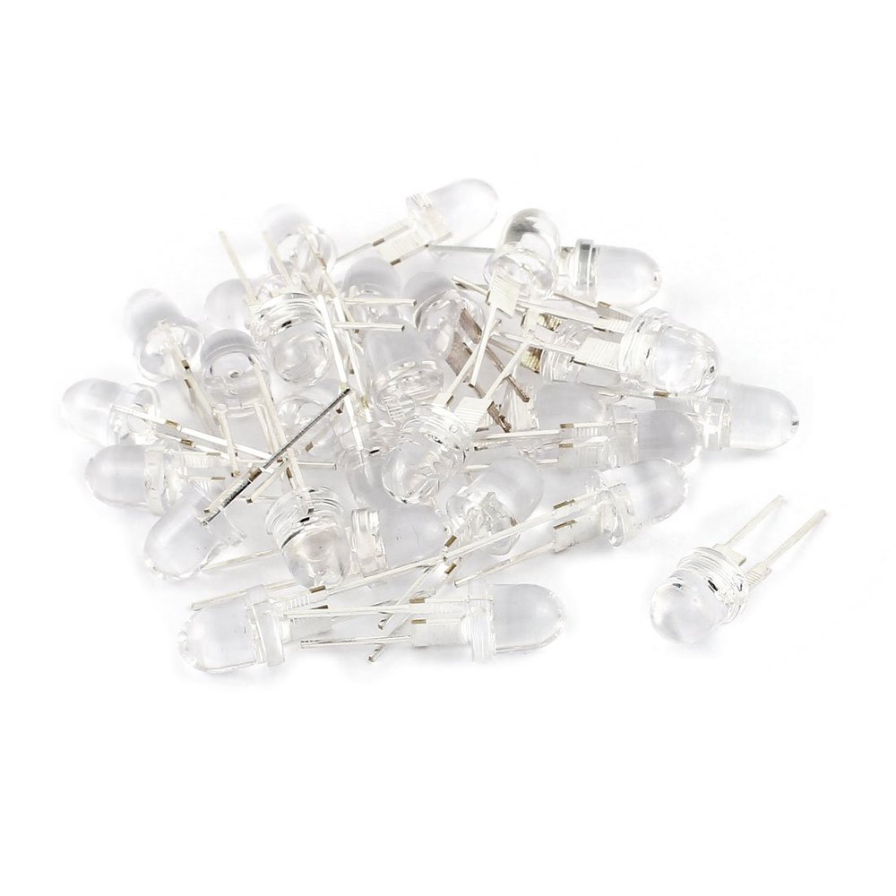 GEBSKI 30 Pcs High Power 850 Nano LED Diode SD-DR840C8 for CCTV Camera