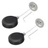 MECCANIXITY 2Set Retractable Security Cable Lock for TV DVD Black 35.43" L view 1