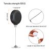 MECCANIXITY 2Set Retractable Security Cable Lock for TV DVD Black 35.43" L view 2