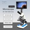 DESHVA Biological Microscope Profesional, Monocular Microscope with Display, with Placing Table Movable Spotlight, Wide Angle Observation, 5000x, with Display-9" Screen view 2
