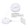 MECCANIXITY 2Set Retractable Security Cable Lock Square Lock White 35.43" L view 4