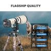 Carbon Fiber Heavy Duty Tripod for Camera, WEYLLAN LX9G Camera Bowl Tripod with 40mm Leg Camouflage Sleeve 10-Layer Carbon Fibre Professional Camcorder Tirpod for Telephoto Lens Max Load 88lbs/40kg view 2