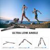 Carbon Fiber Heavy Duty Tripod for Camera, WEYLLAN LX9G Camera Bowl Tripod with 40mm Leg Camouflage Sleeve 10-Layer Carbon Fibre Professional Camcorder Tirpod for Telephoto Lens Max Load 88lbs/40kg view 4