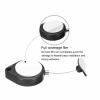 MECCANIXITY Retractable Security Cable Lock,Remote Control Arc Terminal Lock,Remote Control Anti-Lost Rope with Double-Sided Adhesive for TV,DVD,Hardware Cable Lock 2Set Black 39.37" Length view 4
