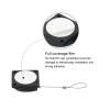 MECCANIXITY Retractable Security Cable Lock,Remote Control Security Lock,Remote Control Anti-Lost Rope with Double-Sided Adhesive for TV,DVD,Cell Phone 1Set Black 39.37" Length view 4