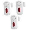 jojofuny 3pcs Door and Window Anti-Theft Alarm Door Alarms for Kids Safety Window Alarm Sensors Door Security Alarm Door Alarm Sensor Alarm for Doors When Opening Abs White view 1