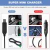 Power Cord Compatible with Cobra RAD 480i 350 380 450 Uniden DFR1 DFR3 DFR5 Whistler Laser Speed Radar Detector for Car Charging Cable - 9.8FT view 2