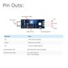 5PCS Microphone Sensor High Sensitivity Sound Detection Module LM393 with 240pcs Breadboard Jumper Wires 20cm 10cm view 4