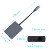 USB C to Ethernet Adapter with Charging for iPhone 15 Pro/Max/Plus, MacBook Pro/Air, iPad Pro, Samsung and More - USB Network Adapter view 3