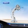 NovelGoal Magnetic Cell Phone Holder Universal 360 Rotation Adjustable Foldable Rotating Magnetic Holder Car Phone Bracket Magnet Mount (Silver) view 2