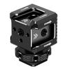 FEICHAO Hot Shoe Mount Adapter 1/4 Screw Hole Triple Holder for Microslr Camera Photography Accessories (1pcs) view 1