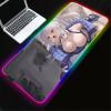 Gaming Mouse Pad Anime Girl Sexy Boobs Computer Mousepad XXL Mouse Pad Gaming RGB Mouse Carpet PC Desk LED Keyboard Pad Sexy Butt Breasts Chest (C,39.37x19.68 inche) view 1