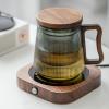 Coffee Mug Warmer, Cup Warmer for DeskElectronics Coffee Warmer Mug Warmer for Desk, Smart Coffee Cup Warmer for Desk, Beverage Warmer for Tea, Milk, Coffee, Wax and Candle (Square-Shaped) view 4