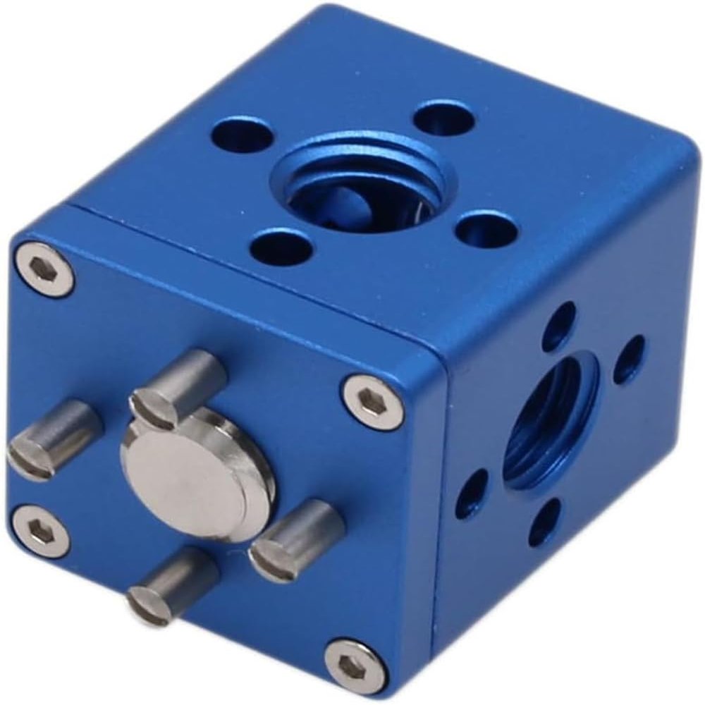 Eonvic 3/8" Square Bracket Adapter 25mm Removable Square Handle Extension Side Panel Kit for ARRI RED Camera Vaxis Image Transmission (Blue)