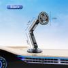 NovelGoal Magnetic Cell Phone Holder Universal 360 Rotation Adjustable Foldable Rotating Magnetic Holder Car Phone Bracket Magnet Mount (Black) view 2