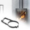 Yajuyi Chimney Bracket, Wall Support, Fireplace Fixing Stove Pipe Hanger, Flue Liner Clamp Chimney Holder view 2