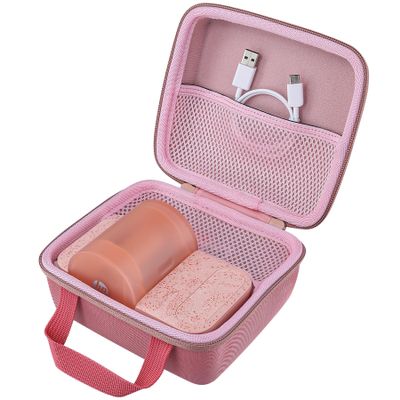 co2CREA Hard Case Compatible with HP Sprocket Panorama Instant Portable Color Label Photo Printer (Pink)