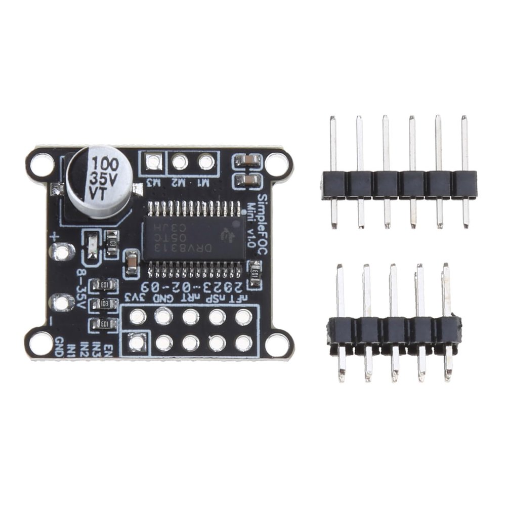 KODASW DC Motor Driver Board SVPWM/SPWM Control Algorithm for FOC Control Driver of SimpleFOCMini Brushless DRV8313 Driver ABS