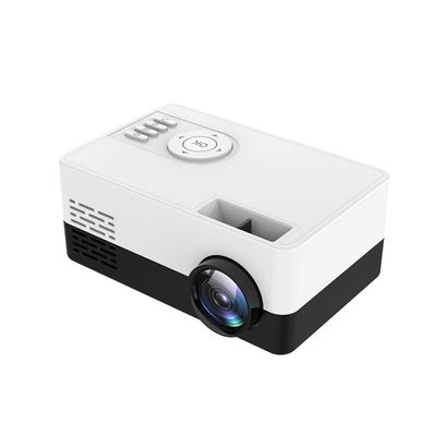 Mini Home Projector Support 1080P AV USB SD Card USB Portable Projector (Color : A, Size : 131 * 86 * 58mm)