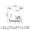 JMT LD6002C 60G Millimeter Wave Fall Detection FMCW RaDAR Non-Contact Intelligent Monitoring Sensor 2-Transmit and 2-Receive (1Piece) view 3