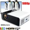 WiFi Mini Projector, Moive Projector, 1080P and Display Supported, Portable Video Projector for Outdoor Use Compatible view 2