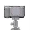 Fotga A7CR A7CII Camera Cage + Top Handle for Sony A7CII A7C II A7CR Mirrorless Camera Vlog Video Shooting Film Making with 1/4"-20 3/8"-16 Holes Cold Shoe Mount,Arri Handle Locating Hole view 2