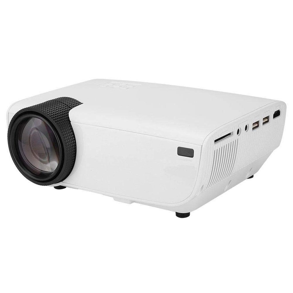 Projector, Mini Video Projector Home Theater Supporting 1080P,Mini Projector Synchronization Mobile Phone