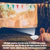 Projector, Mini Video Projector Home Theater Supporting 1080P,Mini Projector Synchronization Mobile Phone view 4