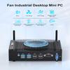 VENOEN 12Th Gen Mini PC Core i5 1235U (10C/12T), Industrial PC i5, 8GB DDR5 128GB SSD, 2X HD, 2X RS232 COM, RJ45 LAN, WiFi, BT4.2, 4G SIM Slot, Win 11pro Mini Computer for Business/Offcie/Home view 3