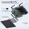 VENOEN 12Th Gen Mini PC Core i5 1235U (10C/12T), Industrial PC i5, 8GB DDR5 128GB SSD, 2X HD, 2X RS232 COM, RJ45 LAN, WiFi, BT4.2, 4G SIM Slot, Win 11pro Mini Computer for Business/Offcie/Home view 4