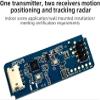 JMT HLK-LD2450 24GHz Trajectory Sensor Kit ISM Smart Home Human Movement Tracking RaDAR Induction Module Distance Angle Speed Measurement (10Pcs) view 2