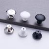JCAKES Stainless Steel Mushroom Kitchen Cabinet Knobs and Handles for Furniture Drawer Knobs Kitchen Drawer Handles Retro Knob 1Pcs (Color : White-Dia.27) view 4