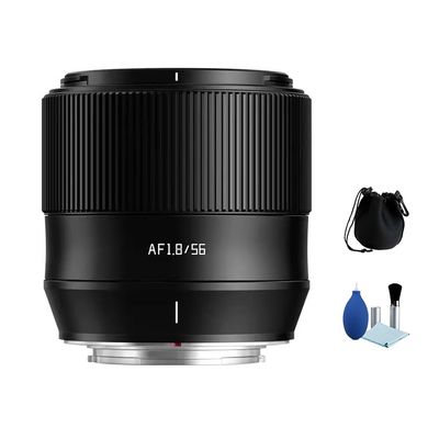 TTArtisan APS-C 56mm F1.8 AF Auto Focus AF Prime Fixed Focus Large Aperture Lens for Sony E Mount Mirrorless Camera A7RII A7RIII A7RIV A7S3 A7MIII A7C A9 A6600 A6400 NEX-3 etc.