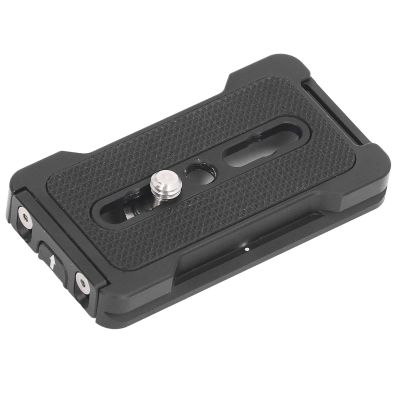 Universal Metal Quick Release Plate with 1/4 Inch Screw,Camera Quick Release Plate,Aluminum Alloy QR Small Plate for Standard Tripod Head