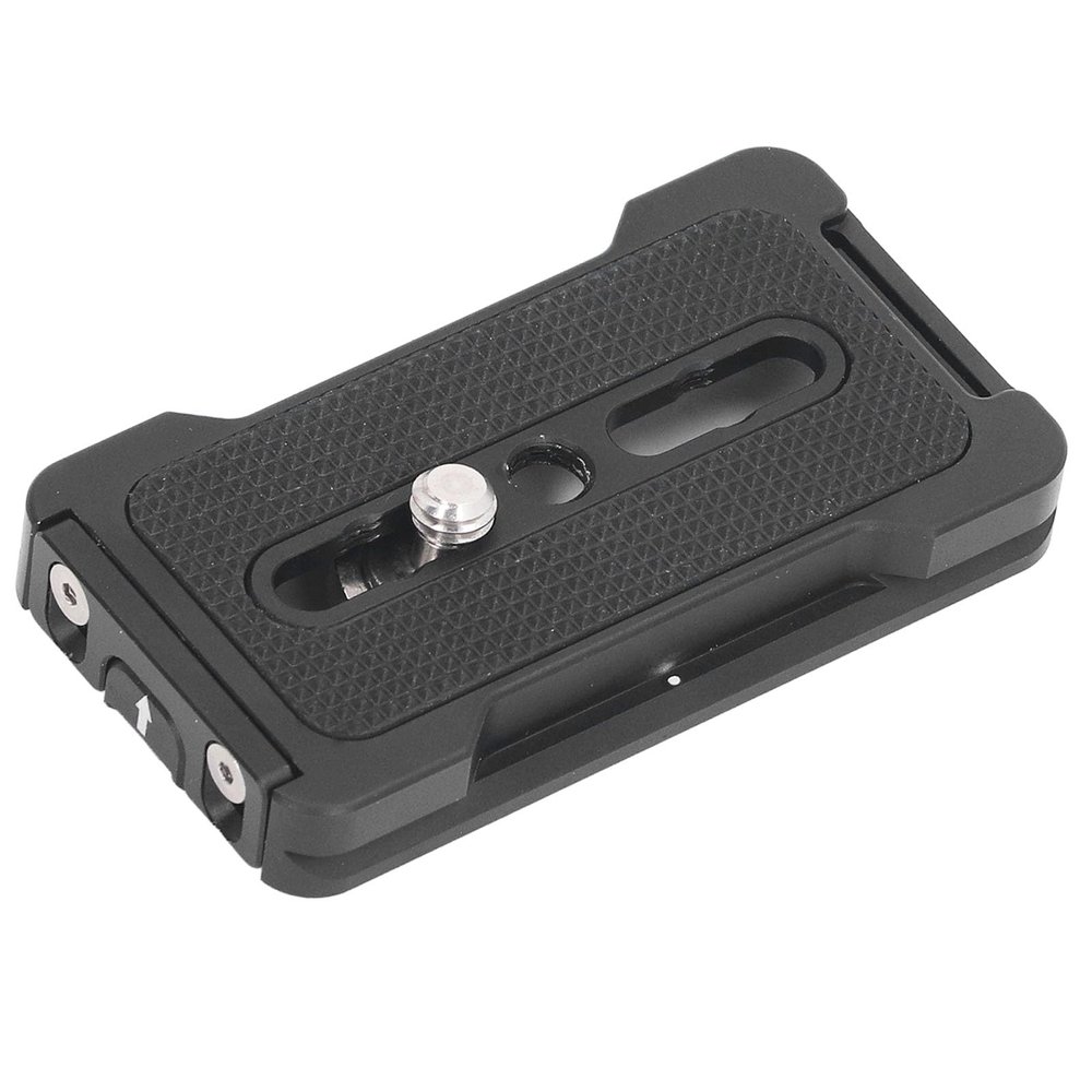 Universal Metal Quick Release Plate with 1/4 Inch Screw,Camera Quick Release Plate,Aluminum Alloy QR Small Plate for Standard Tripod Head