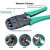 14pcs Network Repair Tool Kit LAN Tester RJ45 Crimping Pliers Portable Profesional Cable Tracker And Crimper Clamp with Bag view 3