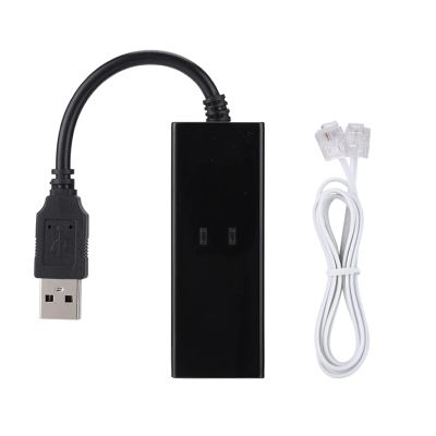 Pilipane USB 2 0 56K External Dial Up Voice Fax Data Modem for Win7 Win8 Win10 XP, Efficient Internet Connectivity