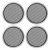 ACROPIX Universal 1.5" Car Speaker Grills Cover Mesh Round 1.5 Inch Audio Speaker Subwoofer Guard Protector Case Iron Silver Tone - Pack of 4 view 1