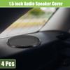ACROPIX Universal 1.5" Car Speaker Grills Cover Mesh Round 1.5 Inch Audio Speaker Subwoofer Guard Protector Case Iron Black - Pack of 4 view 2