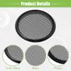 ACROPIX Universal 1.5" Car Speaker Grills Cover Mesh Round 1.5 Inch Audio Speaker Subwoofer Guard Protector Case Iron Black - Pack of 4 view 4