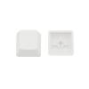 Elacgap OEM Profile White Blank Keycaps PBT Material 1U R4 Keycap for MX switches Mechanical Keyboard (White, 100pcs) view 1