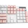 Elacgap OEM Profile White Blank Keycaps PBT Material 1U R4 Keycap for MX switches Mechanical Keyboard (White, 100pcs) view 4