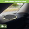 ACROPIX Universal 1.5" Car Speaker Grills Cover Mesh Round 1.5 Inch Audio Speaker Subwoofer Guard Protector Case Iron Gold Tone - Pack of 1 view 2