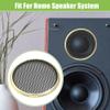 ACROPIX Universal 1.5" Car Speaker Grills Cover Mesh Round 1.5 Inch Audio Speaker Subwoofer Guard Protector Case Iron Gold Tone - Pack of 1 view 3