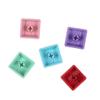 Elacgap OEM Profile Blank Keycaps PBT Rainbow Mixed Colors 1U R4 Keycap for MX switches Mechanical Keyboard (Mixed Colors, 100pcs) view 4
