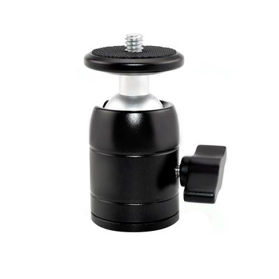 Mini Ball Head Mobile Phone Clip Digital Camera Photography Accessories Tripod 360 R otating Spherical SLR Aluminum Alloy PTZ